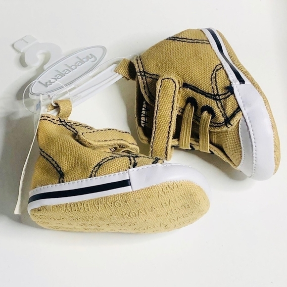 NWT KOALA BABY Textile Material Baby Boy Shoes Size 1 Kids Sneakers Boots - Picture 4 of 6